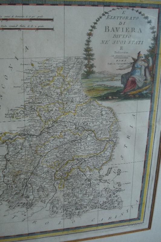 Original Late Eighteenth Century Hand Colored Copperplate Engraving Of