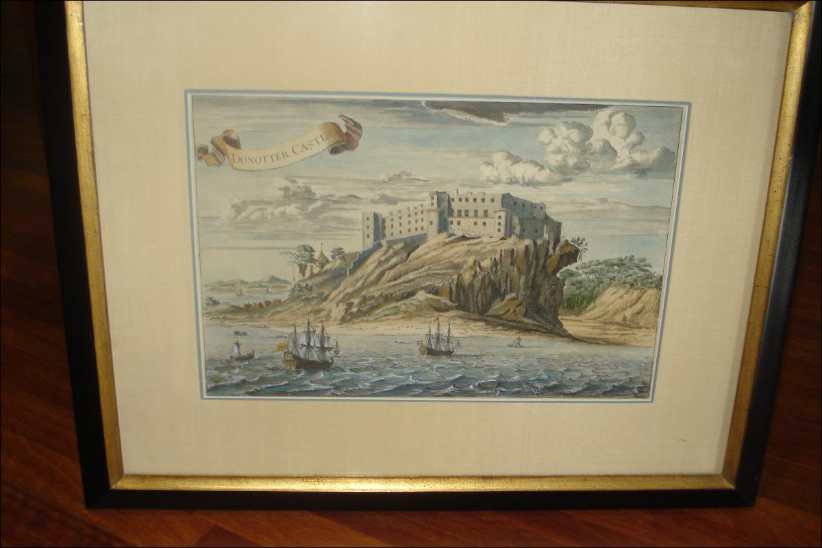 Original Hand Colored Copperplate Engraving, Eighteenth Century To Early Nineteenth Century,