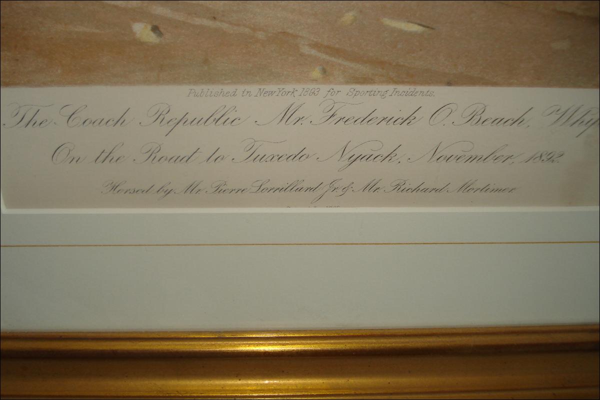 Late Nineteenth Century Lithograph,