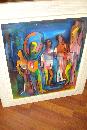 Outstanding Mid Century Oil On Board By Gene Artman, 1954