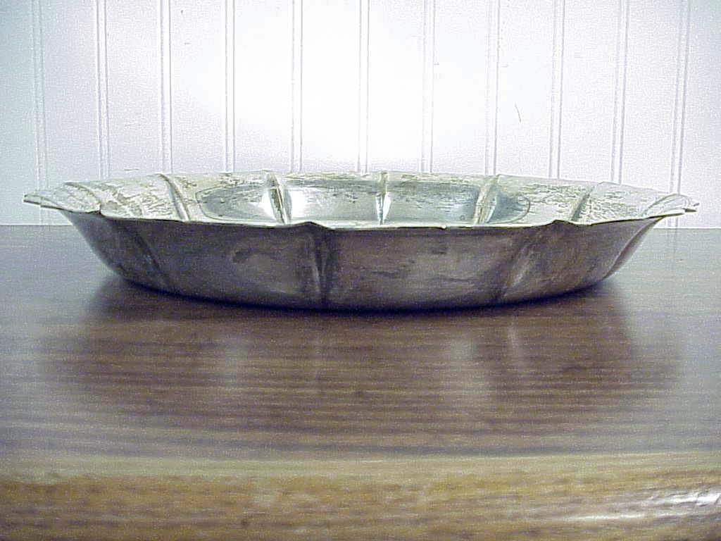 Vintage Georg Jensen USA Round Sterling Silver Platter #448 13.75