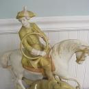 Antique Czechoslovakian Porcelain Fox Hunt Figure 29