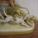 Antique Czechoslovakian Porcelain Fox Hunt Figure 29