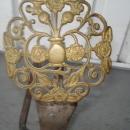 Eighteenth Century American Hand Forged Andirons