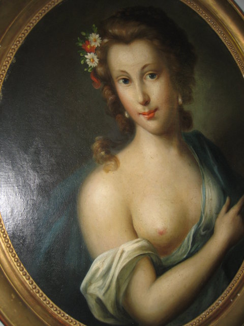 Late 18th Century Oil on Canvas