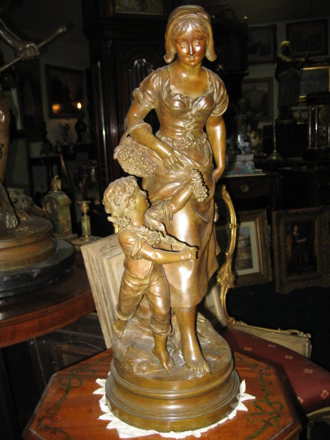 Antique 19th Century French Bronze by Kinsburger