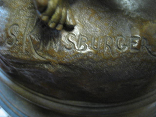 Antique 19th Century French Bronze by Kinsburger