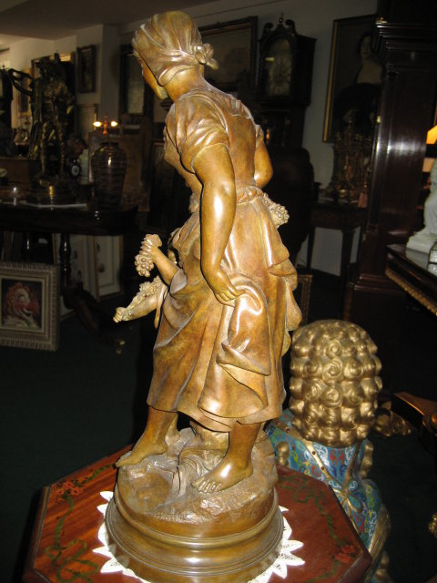 Antique 19th Century French Bronze by Kinsburger