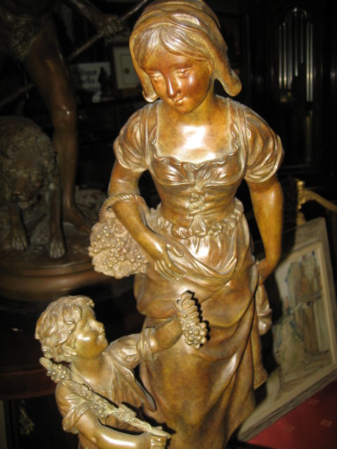 Antique 19th Century French Bronze by Kinsburger