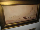 Nineteenth Century Watercolor on Paper, Orientalist Scene, Signed ,