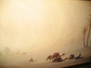 Nineteenth Century Watercolor on Paper, Orientalist Scene, Signed ,