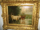 Nineteenth Century Oil on Canvas Signed Smith,