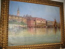 Nineteenth Century Oil on Canvas Signed Bertini,