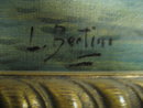 Nineteenth Century Oil on Canvas Signed Bertini,