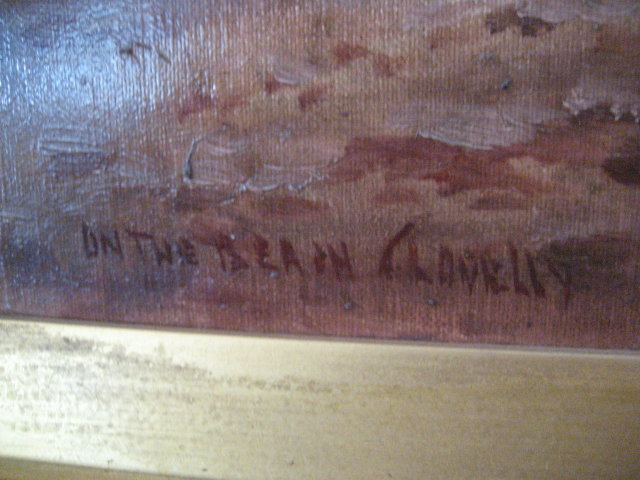 Late Nineteenth Century English Oil on Canvas Signed Arundate ,