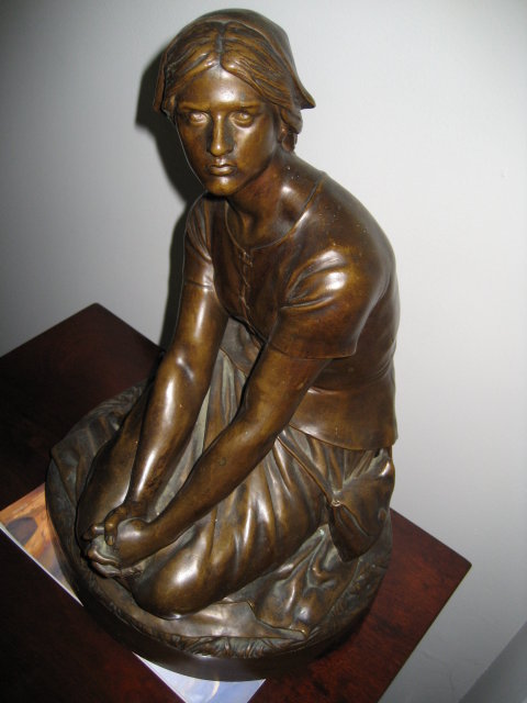 Original Late Nineteenth Century French Bronze by Henri Chapu