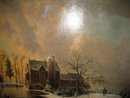 Nineteenth Century Dutch Oil on Canvas Attributed to Andreas Schelfout,