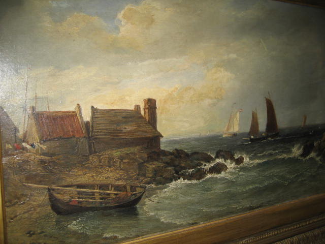 Nineteenth Century Oil on Canvas by Edmund Thornton Crawford,