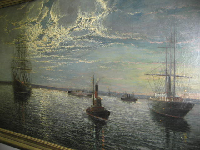Nineteenth Century American Oil on Canvas by Thomas Jensen,