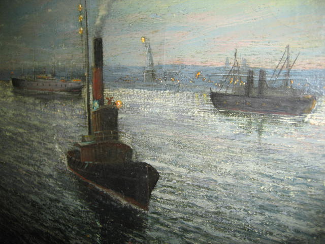 Nineteenth Century American Oil on Canvas by Thomas Jensen,