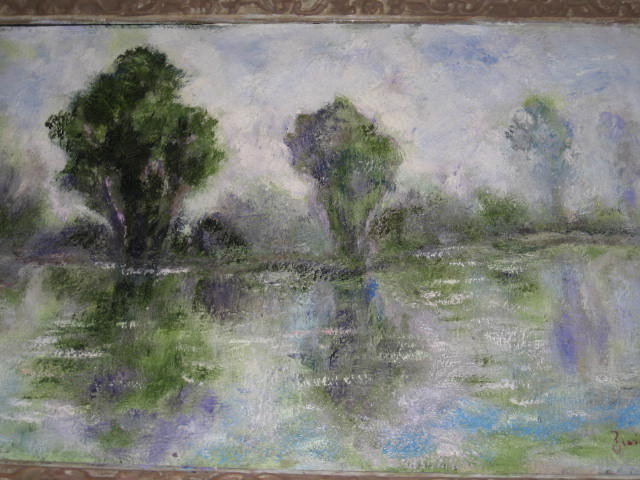 Oil on Board by Alfred Zwiebel,