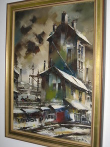 Oil on Canvas by Maurice Legendre,