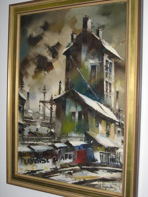 Oil on Canvas by Maurice Legendre,