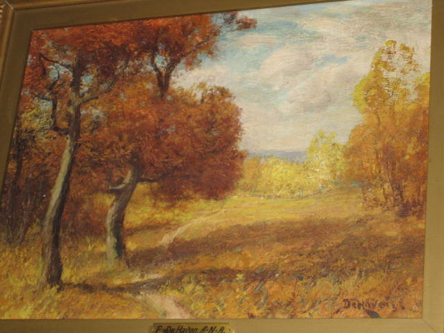 Nineteenth Century Oil on Canvas by Franklin De Haven,