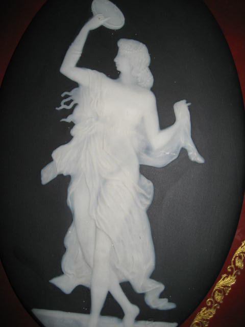 Pair of Late Nineteenth to Early Twentieth Century French Limoges Signed Pate Sur Pate and Porcelain Plaques
