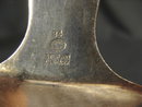 George Jensen Sterling Silver Blossom Pattern # 84 Pie / Cake Knife / Server Circa Late Nineteenth to Early Twentieth Century