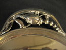 George Jensen Sterling Silver Hollowware Oval Serving Tray Blossom Pattern # 2H Circa 1919