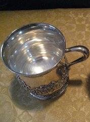 Tiffany & Co. Makers Sterling Silver Baby Cup