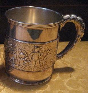 Tiffany & Co. Makers, Sterling Silver Baby Cup
