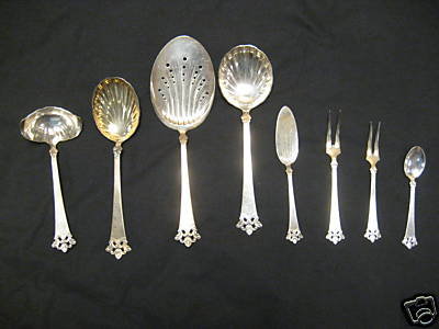Atkinson Boys Sterling Silver Flatware Set 47 Pieces