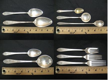 Tiffany & Co. Reeded Edge Sterling Silver Flatware Set 159 Pieces, 197 Troy Ozt.