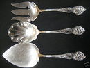 3 Piece Watson Orchard Sterling Silver Serving Set