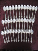 Lunt Eloquence Sterling Silver Flatware Set 72 Pieces