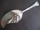 Tiffany & Co. Makers Florentine Sterling Silver Serving Fish Knife with Monogram