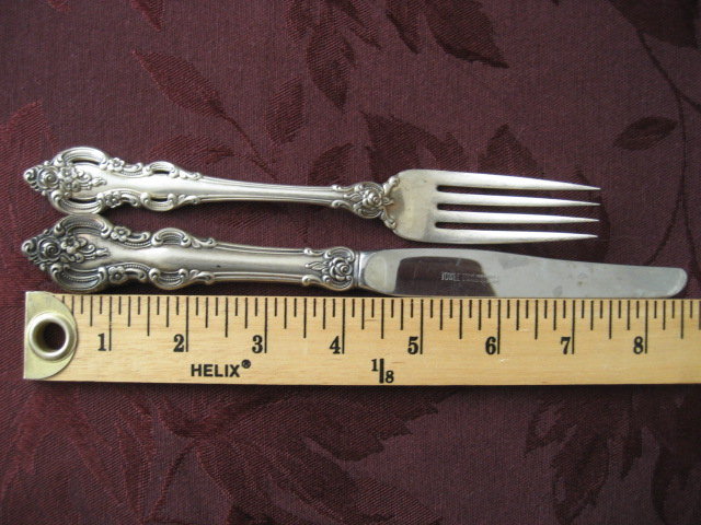 Towle El Grandee Sterling Silver Flatware Set 71 Pcs