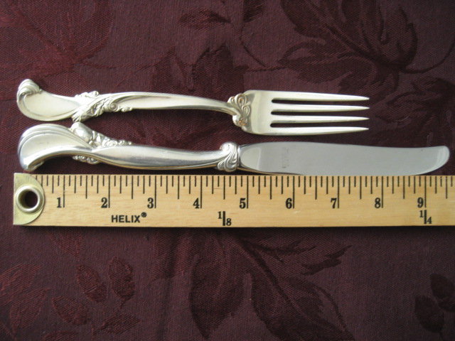 Wallace Walz of Spring Sterling Silver Flatware Set 97 Pieces