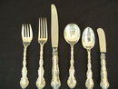 81 Piece Set Gorham Strasbourg Sterling Silver Flatware