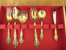 66 Piece Set Gorham GOLDEN LA SCALA Sterling Silver Flatware