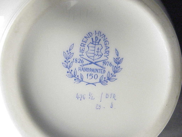 Hand Painted Herend Porcelain