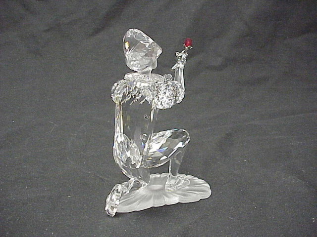 2001 Swarovski Crystal Masquerade Figure Harlequin 5½