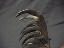 Old Hand Painted Cast Vienna Bronze Rooster Figure 7