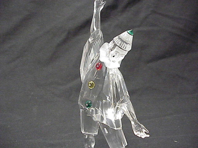 1999 Swarovski Crystal Masquerade Figure Pierrot 8