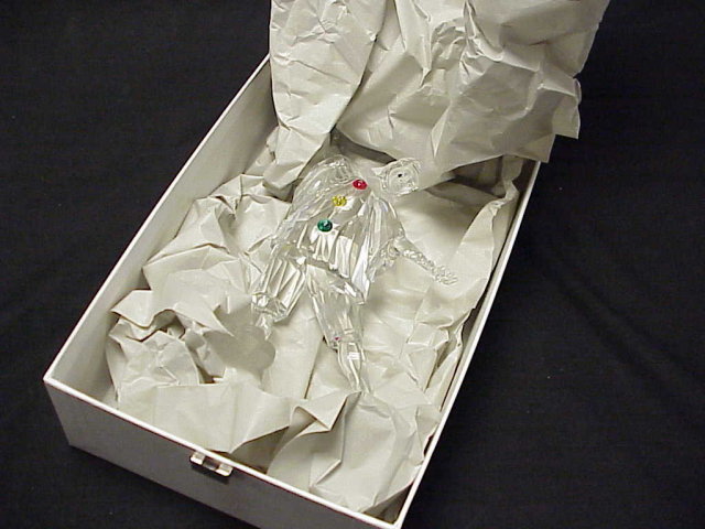 1999 Swarovski Crystal Masquerade Figure Pierrot 8