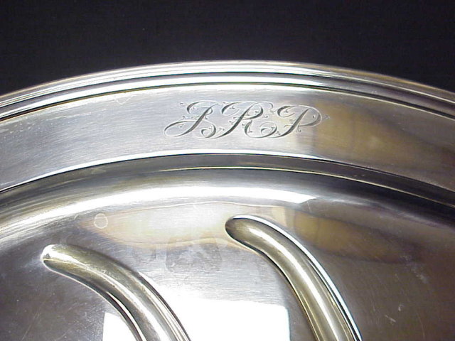 Tiffany & Co Sterling Silver Well & Tree Platter 15x20
