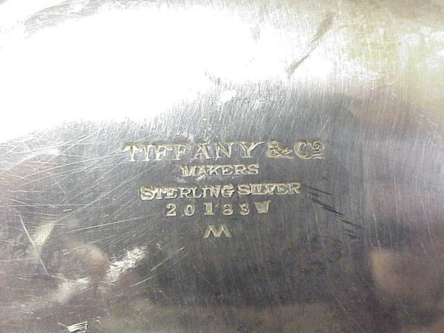 Tiffany & Co Sterling Silver Well & Tree Platter 15x20