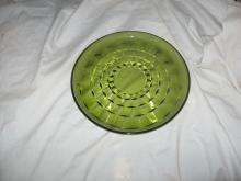 set of 8 green dishes